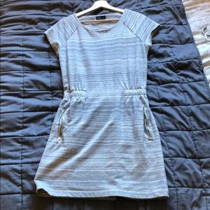 Cinched Waist Gap Casual Dress w/Zipper Pockets